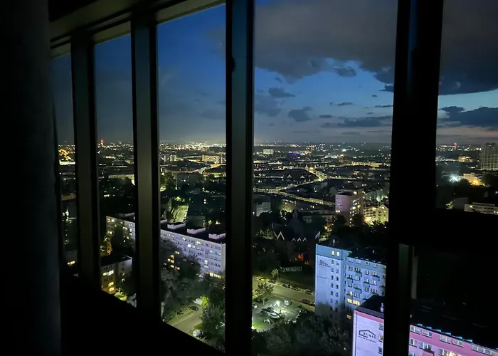 Апартаменты Hanza Tower 19 Floor 2 Panorama